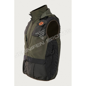 Chaleco de Caza y Entrenamiento para Hombre, Tela de Algodón/Poliéster con Múltiples Bolsillos, Logotipo Personalizable, Chaleco de Pesca Transpirable para Exteriores - Product Image 2