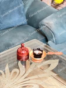 Introducing New Trendy Metal and Wood Incense <b>Burner</b> Wood Cover Charcoal Incense <b>Burner</b> Therapeutic Use Eco-Friendly - Product Image 4