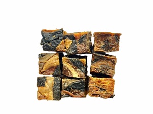 Cubos de Piel de Salmón Premium para Perros, Golosinas Naturales de Piel de Pescado con Alto Contenido de Proteínas para Perros - Product Image 2