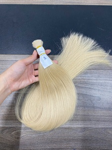 Cheveux Remy Vietnamiens en Vrac 100g Très Lisses Pointes Pleines Raides Blanchis Personnalisables - Product Image 5