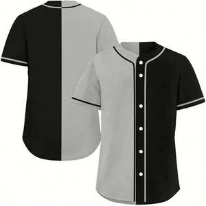 OEM Size New Design Baseball Jerseys for Women and Men Polyester Made Quick Dry and Breathable Jerseys Wholesale Prices Unisex - Product Image 2