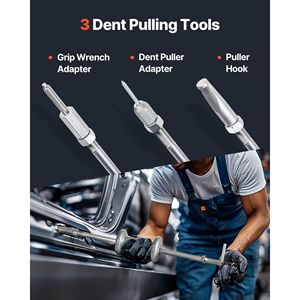 15PCS 9-Way Slide Hammer Gear <b>Puller</b> Set Front & Rear Wheel Axle Hub Dent Shaft Remover Tool Kit for Axle B - Product Image 5