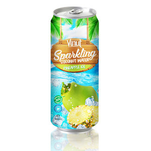 500ml Canned Real Sparkling Coconut Water with Cocktail Juice - Product Image 1