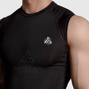 Camiseta de Compresión para Hombre, Diseño 2026, Precio al por Mayor, Ropa Deportiva para Hombre, Fabricada en Pakistán - Product Image 5