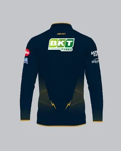 Maillot de cricket GT IPL 2026 personnalisé en polyester, T-shirt de sport respirant à séchage rapide, tenue d'été pour fans RCB - Product Image 3