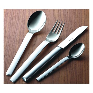 Juego de cubiertos de acero inoxidable de nuevo diseño con mango de hueso de aspecto moderno, vajilla de alta calidad, juego de vajilla de lujo para Hotel de gama alta - Product Image 5