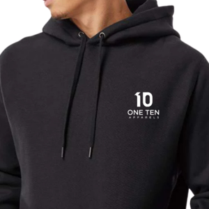 Sweat-shirt à capuche épais pour homme, en molleton premium noir, durable, chaud, décontracté, style streetwear - Product Image 6