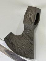 Hache à double lame en acier Damas de qualité industrielle, fabriquée sur mesure par Jahangir Enterprise, avec manche en bois, motif Viking, pour l'extérieur, modèle 4