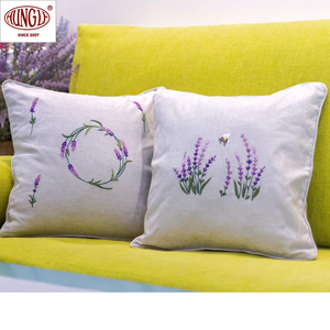 Wholesale Multi-colors Modern Floral Animal Embroidery 100% Cotton Cushion for <b>Home</b> Decoration and Interior Design - Product Image 6