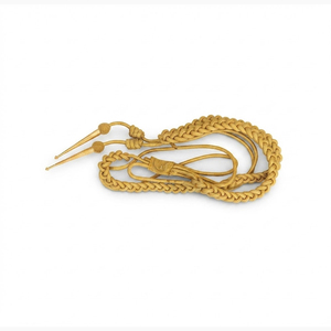 Aiguillettes OEM/ODM de alta calidad, accesorios ceremoniales personalizados para uniformes, equipo de defensa personal - Product Image 4