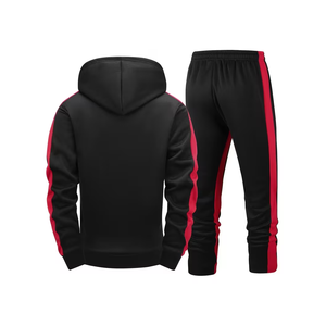 Ensemble de survêtement pour homme tendance, 100% coton/polyester, molleton personnalisé, respirant, vente en gros à bas prix, survêtement pour homme en vente - Product Image 2