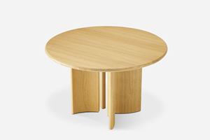 ARDENA Modern <b>Wooden</b> <b>Round</b> <b>Dining</b> <b>Table</b> Set for Home Apartment Farmhouse Hotel School Office Building Park - Product Image 4