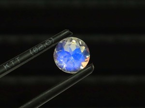 Genuine <b>Rainbow</b> Moonstone Gemstone 5mm Round Loose Bulk Supply Faceted Moonstone Gems - Product Image 2