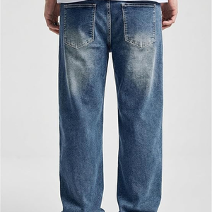 Jeans Baggy Homme Personnalisés Streetwear en Gros – Nouvelle Collection Denim Ample et Large de Haute Qualité pour Hommes – Tailles Variées - Product Image 3