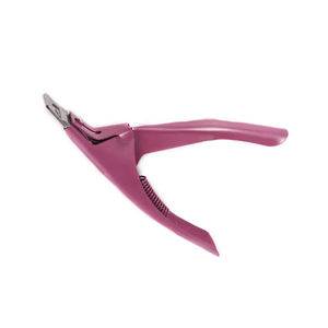 Professional Stainless Steel Luxury U Shape French Tip <b>Nail</b> Extension Clipper 2pcs Set Edge Cutter Artificial False <b>Nail</b> <b>Tool</b> - Product Image 3