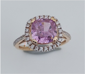 Bague pour femme en or 22 carats authentique et brillante, conçue pour les amateurs de mode moderne, idéale pour un usage quotidien, les moments de fiançailles et les anniversaires. - Product Image 1