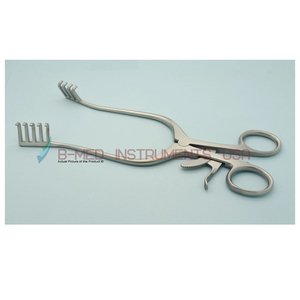 Retractor Travers de Grado OR, Autoretenible, con Puntas Cónicas 4x5, 8 Traversas, Gancho para Heridas, Instrumento Ortopédico, Instrumentos Dentales - Product Image 1