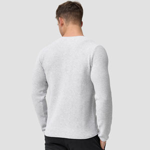 Sweat-shirt d'hiver pour homme, 100% coton super doux, molleton épais, col rond, motif imprimé design, logo brodé - Product Image 5