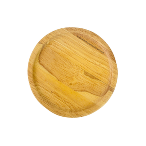 Plat de service en bois naturel durable de conception moderne faite à la main pour la maison et le café - Product Image 1