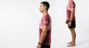 เสื้อยืดผู้ชายสีดำเรียบง่าย ผ้าโพลีเอสเตอร์/คอตตอน เป็นมิตรกับสิ่งแวดล้อม แห้งเร็ว ทรงปกติ ผลิตจากโรงงาน ขายส่ง ราคาถูก - Product Image 3