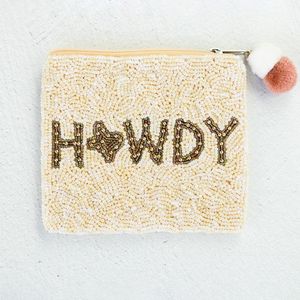 Luxury Handmade Beaded <b>Mini</b> <b>Pouch</b> for Women Elegant Designer Coin And Makeup Bag At Best Price - Product Image 2