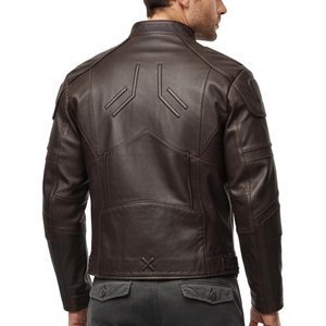 Blouson de moto en cuir PU pour homme, design moderne, vêtements de moto élégants, vêtements décontractés, vêtements d'extérieur tendance - Product Image 2