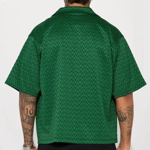 เสื้อเชิ้ตผู้ชายคุณภาพสูงขายส่งปี 2026 เสื้อเชิ้ตแขนสั้นพิมพ์ลายแฟชั่นลำลองสำหรับผู้ชาย - Product Image 2