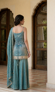 Indian Pakistani Salwar Kameez <b>Set</b> Heavy Embroidery Mirror Work Dupatta Traditional Ethnic Wear - Product Image 4