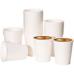 Bicchieri di Carta per Caffè Usa e Getta da 8 oz, Confezione da 300, per Uso in Ufficio - Product Image 1