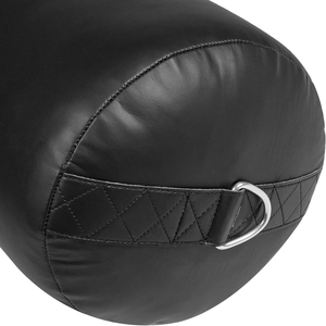 Black <b>Vinyl</b> Punching <b>Bag</b> Heavy Duty Sand <b>Bag</b> with Strap Chain Floor Mounted Fighting Training <b>Bag</b> - Product Image 6