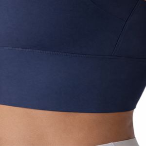 Women's Breathable <b>Longline</b> High Support Sports <b>Bra</b> for Yoga & Fitness OEM Service with Front Logo Wholesale - Product Image 6