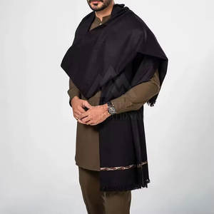 2026 New Fashion Winter Warm Lightweight Soft Wool Long <b>Shawl</b> Customized OEM High Quality Different Colors All Sizes For <b>Men</b> - Product Image 5