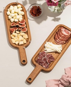 Best quality wooden chopping board with handle used for hotel and kitchens accessory - Product Image 2