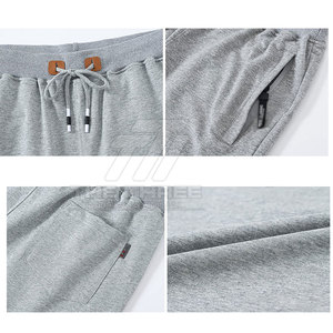 Pantalones Cortos Deportivos para Hombre, 100% Algodón, Casuales, Transpirables, Ecológicos, Cómodos, Corte Recto, Tendencia Diaria - Product Image 6