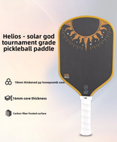 Raquette de pickleball professionnelle Influence VS-HELIOS pour adolescents, approuvée aux États-Unis, en fibre de carbone T700, noyau en nid d'abeille PP