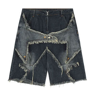 Nouveaux shorts en jean personnalisés pour hommes, tendance été, décontractés, effet push-up, en stock - Product Image 5