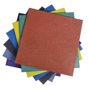 Soundproof <b>Rubber</b> <b>Tiles</b> for Music Studios and Training Rooms - Product Image 1