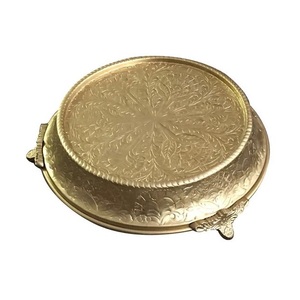 Support à gâteaux en métal design tendance pour la restauration hôtelière, centre de table pour desserts et pâtisseries, présentoir à fruits - Product Image 4