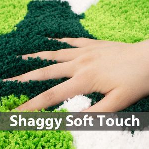 Alfombra Moderna con Diseño de Musgo, Tapete de Baño para Dormitorio y Sala de Estar, Estilo Cottagecore para Decoración de Habitaciones - Product Image 5