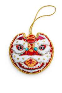 Adornos Colgantes de Tela Bordada a Mano de Alta Calidad para Árbol de Navidad, Decoración Festiva para el Hogar, Eid, Ramadán - Product Image 3