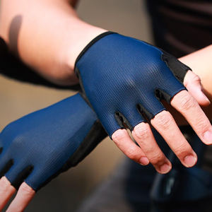 Guantes de Ciclismo de Medio Dedo Transpirables para Verano, para Ciclismo de Carretera al Aire Libre, Deportes, Fitness, Equipo de Protección Antideslizante - Product Image 6