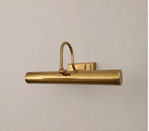 Luxury Raw Brass 15 Inch Solid Brass Picture <b>Light</b> Vintage Mid Century <b>Wall</b> Lamp Decorative Painting Display Lighting For Home - Product Image 2
