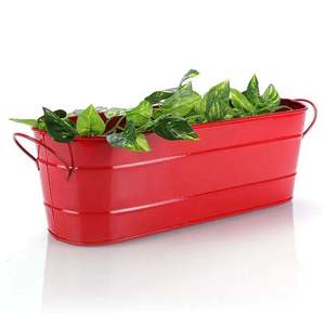 Maceta de Hierro Ecológica Tallada a Mano para Jardín, Maceta de Metal para Flores para Interiores, Exteriores, Balcón y Hogar - Product Image 2