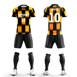 Nuevo Conjunto de Uniforme de Fútbol Unisex de Poliéster 2026, Último Diseño, Talla Adulto, Uniforme de Fútbol Personalizado, Servicio OEM - Product Image 1