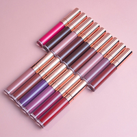 Gloss à lèvres velours mat longue tenue, haute pigmentation, végan, sans cruauté, minéral, hydratant, 43 couleurs, waterproof, non-collant, liquide, 5g