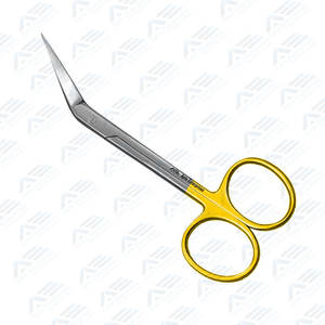 Tijeras dentales profesionales TC curvadas hechas de instrumentos quirúrgicos médicos TC de acero inoxidable alemán para precisión - Product Image 5