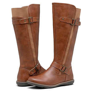 Botas de equitación duraderas con diseño reforzado y uso prolongado, botas de equitación cómodas - Product Image 4