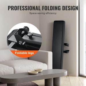 Home Workout Bench Flat ABS and Steel Foldable <b>Strength</b> <b>Training</b> Bench for Full Body Workout 1000 LBS Press Bench - Product Image 3