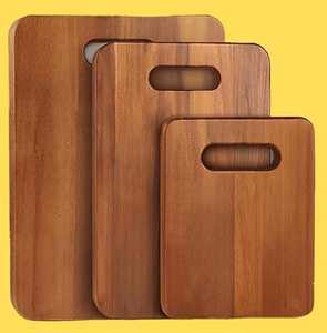 Planche à découper en bambou pour cuisine commerciale, qualité professionnelle pour chefs, restaurants et hôtels, rectangulaire, épaisseur 2,0 cm, multifonctionnelle - Product Image 2