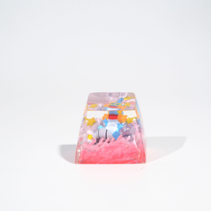 Teclas Artesanales Bosque Místico, Teclas Artesanales Personalizadas, Teclas Anime Lindas, Teclas Verdes, Juego de Teclas, Teclas de Madera - Product Image 1